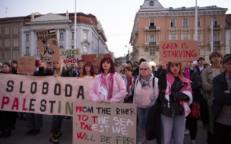 Zagreb ponovno pokazao podršku Palestini