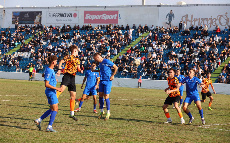 Bez golova nakon prvog poluvremena derbija između Zadra i Šibenika