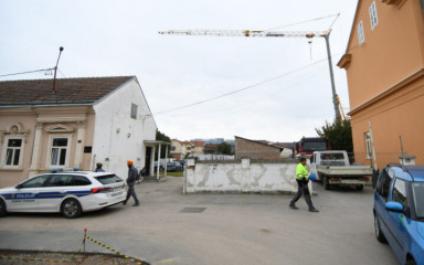 Urušio se zid gradilišta zatvora u Bjelovaru, poginula dvojica