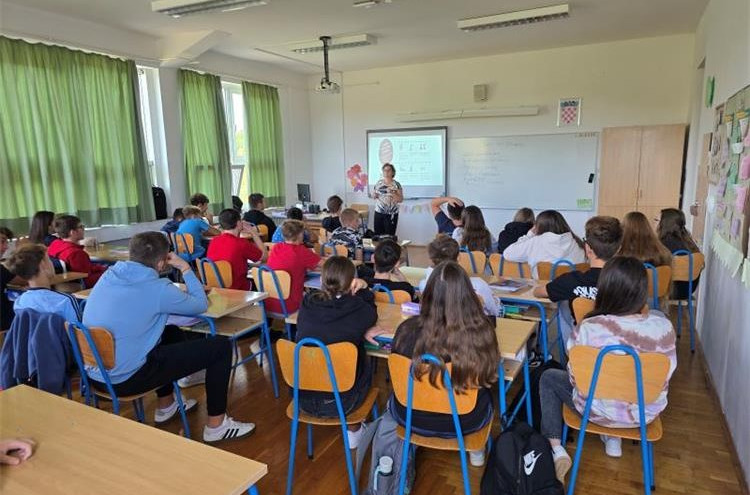 Preventivne aktivnosti policije u OŠ Petra Zoranića u Jasenicama