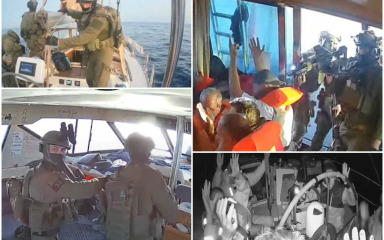 Izraelski ratni brodovi presreli humanitarnu flotilu koja se kretala prema Gazi