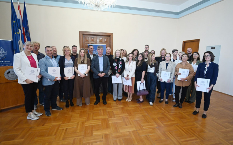 Dodijeljeni ugovori voditeljima istraživačkih projekata na Sveučilištu u Zadru