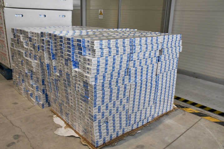 Jedna od najvećih zapljena krijumčarenih cigareta ikad na Bregani