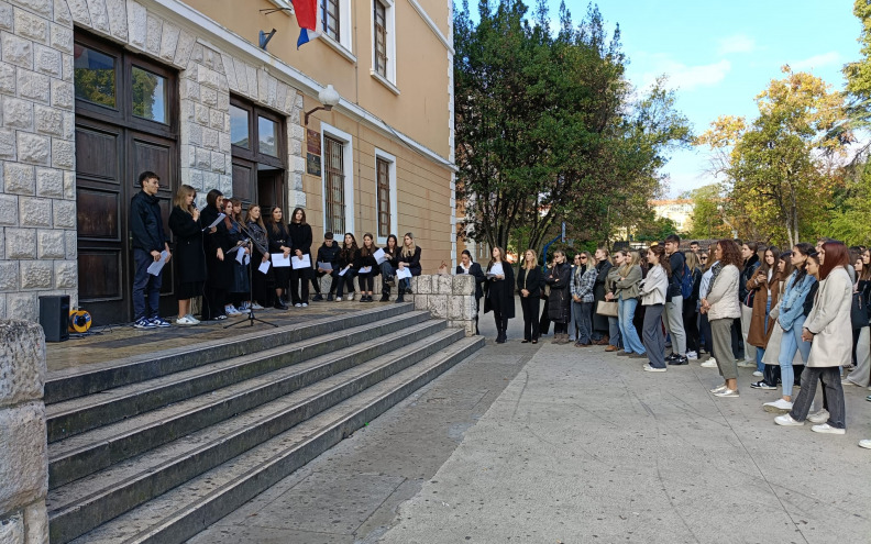 U Gimnaziji Vladimira Nazora obilježen Dan sjećanja na žrtve Domovinskog rata