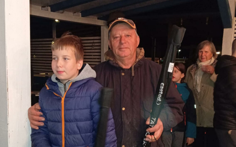 Djed i unuk Stipe i Niko Šokčić imali najbolji ulov