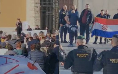 Biserka Ivanović Šarkanović odgovorila kontraprosvjednicima: ‘Gospodo iz zadnjeg reda, ovo upućujem vama…’