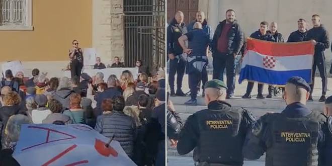 Biserka Ivanović Šarkanović odgovorila kontraprosvjednicima: 'Gospodo iz zadnjeg reda, ovo upućujem vama...'