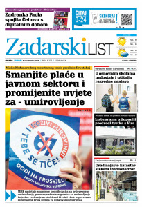 Današnje izdanje naslovnica