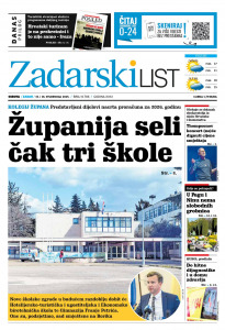 Današnje izdanje naslovnica