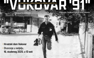 Multimedijalna izložba fotografija stranih reportera iz ratnog Vukovara 1991.