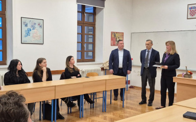 Gimnazija Vladimira Nazora ugostila veleposlanika Italije: ‘Hvala svima…’