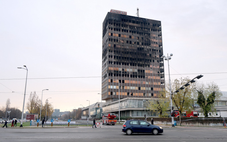 Dvojac osumnjičen za palež Vjesnikovog nebodera ostaje u pritvoru
