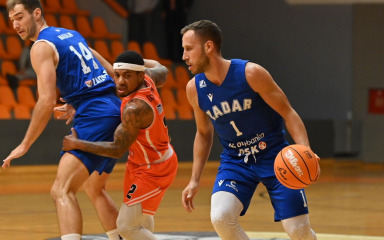 Košarkaši Zadra rutinski protutnjali Baldekinom i održali savršeni učinak