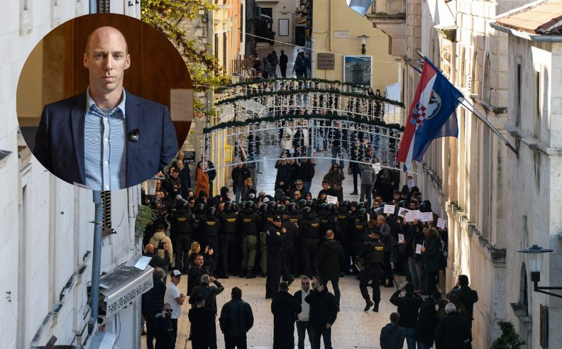 Radeta o incidentu na prosvjednom maršu: Očekujemo da policija utvrdi odgovornost