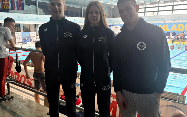 Sjajni nastupi Jaderinih plivača na 53. Međunarodnom mitingu u Zagrebu