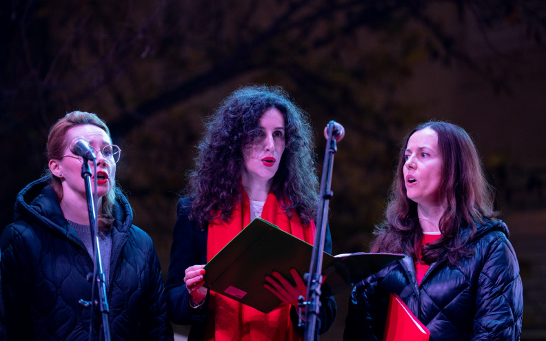 FOTO Raspjevani a cappella sastav Ars Cantabile oduševio adventsku publiku