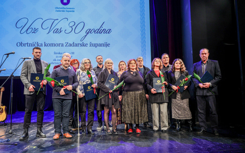 Obilježeno 30 godina od osnutka Obrtničke komore Zadarske županije: 'Bez velikih korporacija može se živjeti, ali ne i bez...'