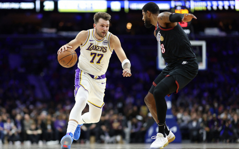 Lakersi slavili s Dončićem i Jamesom, Slovenac ostvario triple-double