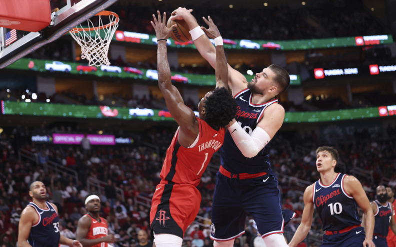 Zubac izjednačio najbolji učinak sezone u porazu Clippersa u Houstonu