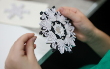 U RADU JE SPAS Papirnata umjetnost kao blagdanska terapija