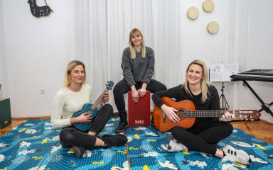 INKLUZIVNA GLAZBENA PRIČA Tri odgojiteljice osigurale djeci s teškoćama prostor za kreativni rast