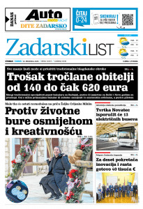 Današnje izdanje naslovnica