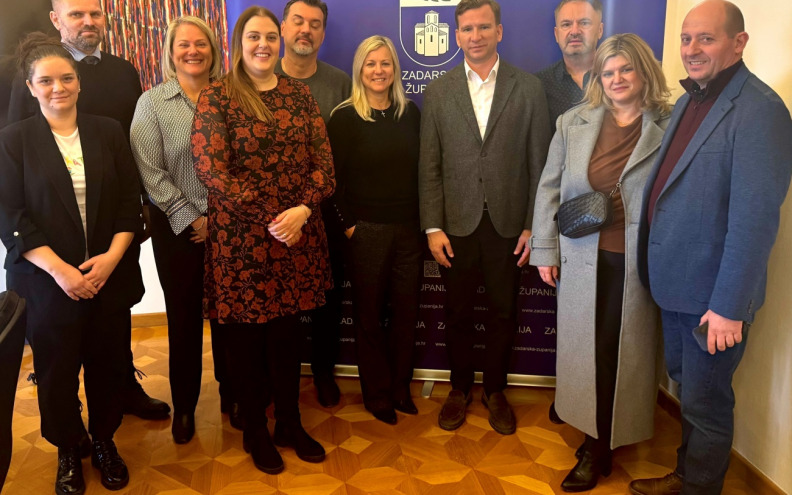 U Domu županije prijem za iseljenike koji su prikupili sredstva za zadarske udruge