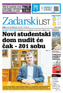 Današnje izdanje naslovnica