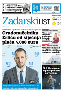 Današnje izdanje naslovnica