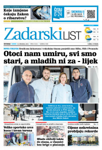 Današnje izdanje naslovnica