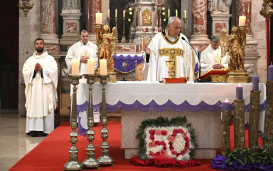 Fra Andrija Bilokapić proslavio pedeset godina svećeništva u crkvi sv. Frane u Zadru