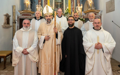 Monaško posvećenje Bartola Mihaela Bebana iz benediktinskog samostana na Ćokovcu