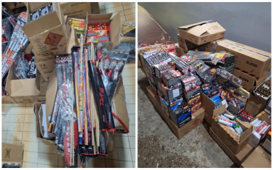 Zaplijenjena tona pirotehnike, uhićen 44-godišnjak