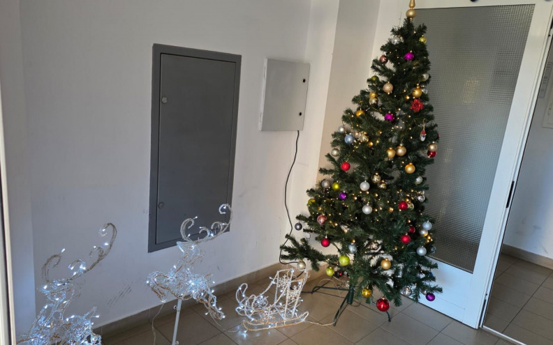 FOTO Pravi božićni ugođaj! Stanari zadarske zgrade uredili prilaz božićnim ukrasima