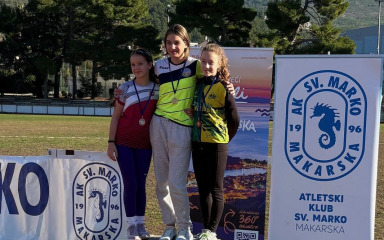 Medalje i rekordi za AK Biograd na Božićnom mitingu u Makarskoj