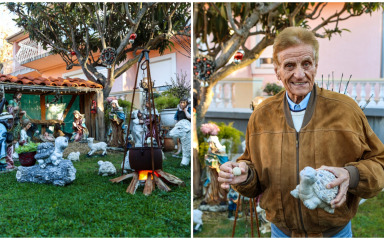 DIRLJIVA PRIČA ĐANIJA MATEŠIĆA IZ ARBANASA Ispod stabla nešpule, jaslice pune emocija