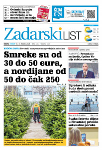 Današnje izdanje naslovnica