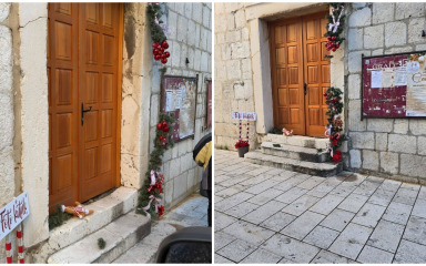 U centru Paga noćas uništeni božićni ukrasi: ‘Ovo nije samo napad na gradsku imovinu, već i na božićni duh’