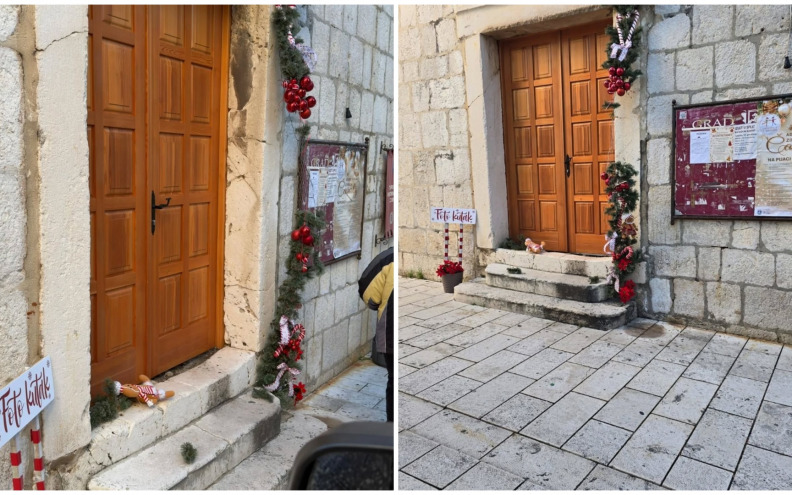 U centru Paga noćas uništeni božićni ukrasi: 'Ovo nije samo napad na gradsku imovinu, već i na božićni duh'