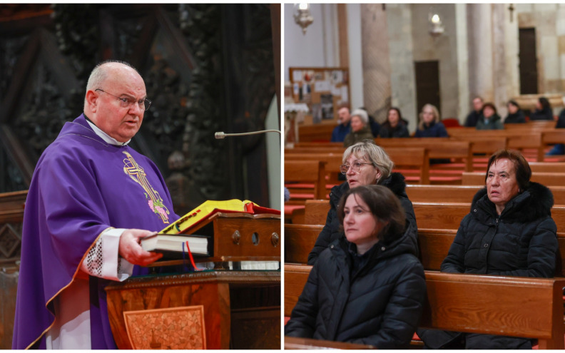 Katedrala sv. Stošije puna vjernika već od ranog jutra: “Ne može biti ljepšeg početka dana od zornice”