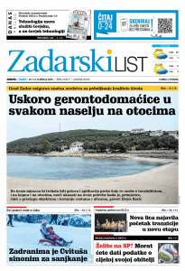 Današnje izdanje naslovnica