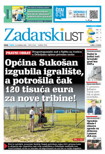 Današnje izdanje naslovnica