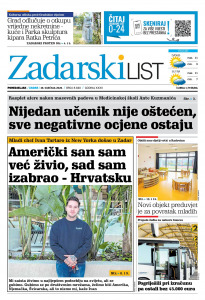 Današnje izdanje naslovnica