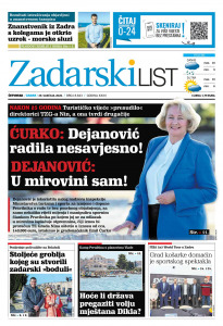 Današnje izdanje naslovnica