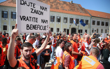 Djelatnici Hitne službe spremaju nove prosvjede, idu u Bruxelles, pred zgradu Europskog parlamenta