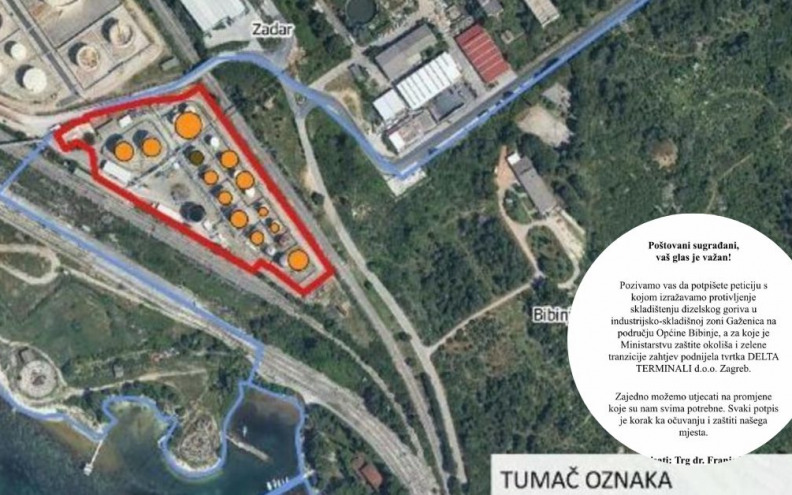 U Bibinjama javna tribina o temi prenamjene spremnika i skladištenja dizelskoga goriva