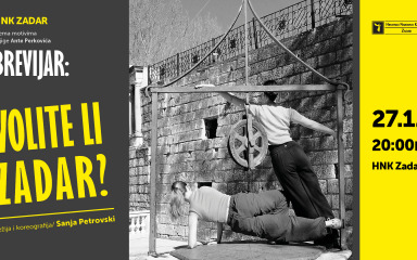 U utorak predstava „Brevijar: Volite li Zadar?“