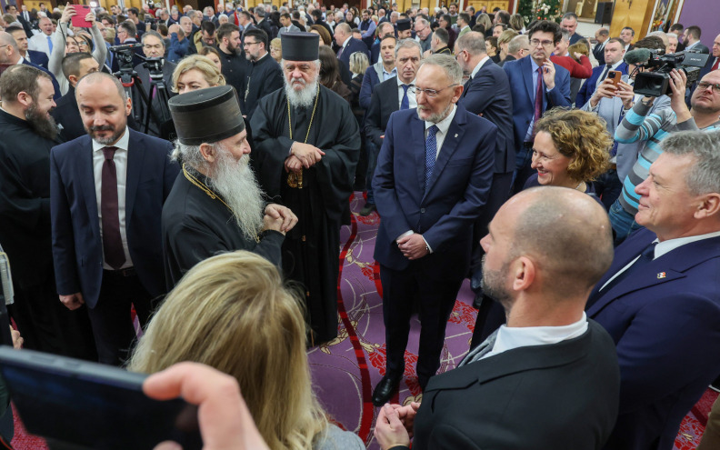 Održan svečani prijem SNV-a: 'Tištila nas je pojava crnila na ulicama, pjevanje ustaških pjesama i raširenost ZDS pokliča'