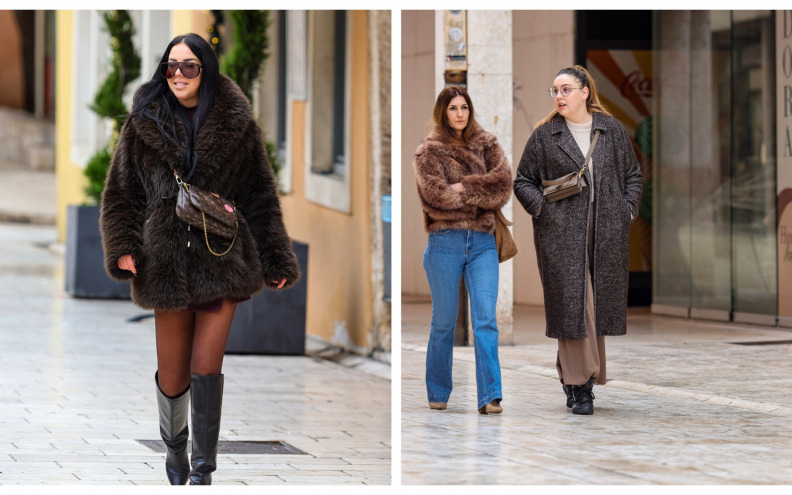 U FOTOOBJEKTIVU Zimski uvjeti diktirali modne izbore na zadarskim ulicama