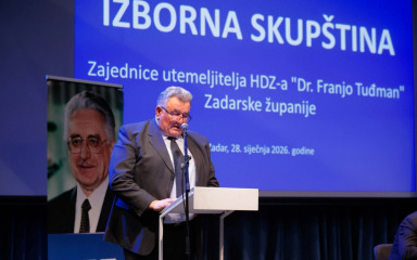 Stanko Batur izabran za predsjednika utemeljitelja HDZ-a Zadarske županije: ‘Utemeljitelji su imali hrabrost slijediti viziju’